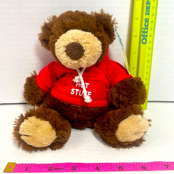 RETIRED VHTF BNWT MINT MARY MEYER TINY BROWNIE BEAR SWEET VALENTINES DAY GIFT - Picture 1 of 16